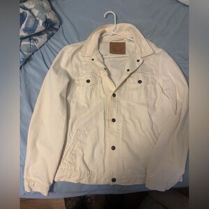 Levi's Women Shacket Trucker Jacket Color Barely Freezing Large EUC